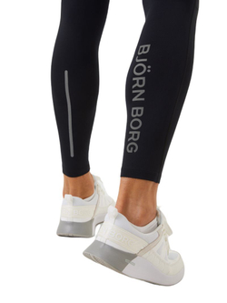 Мужские теннисные штаны Björn Borg Running Winter Tights - черный