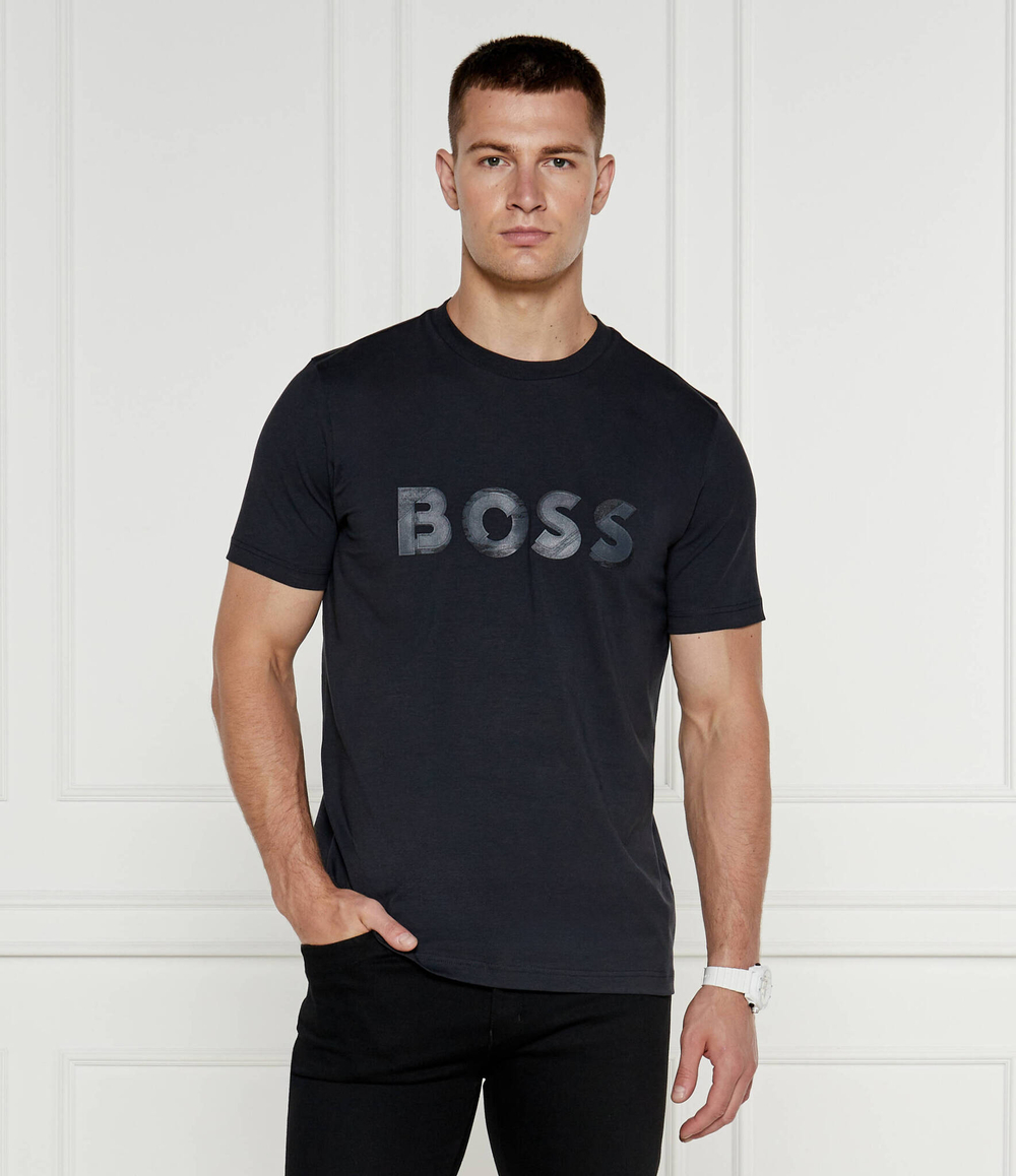 Футболка Jagged BOSS GREEN - черный(50519365)