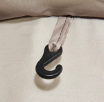 Палатка Naturehike быстрораскрываемая, душ-туалет, коричневый