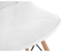 Деревянный стул Kvadro 1 white / wood