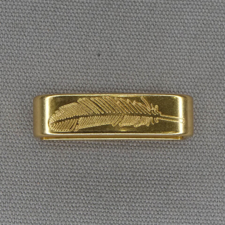 Шлевка латунная 40мм. Перо