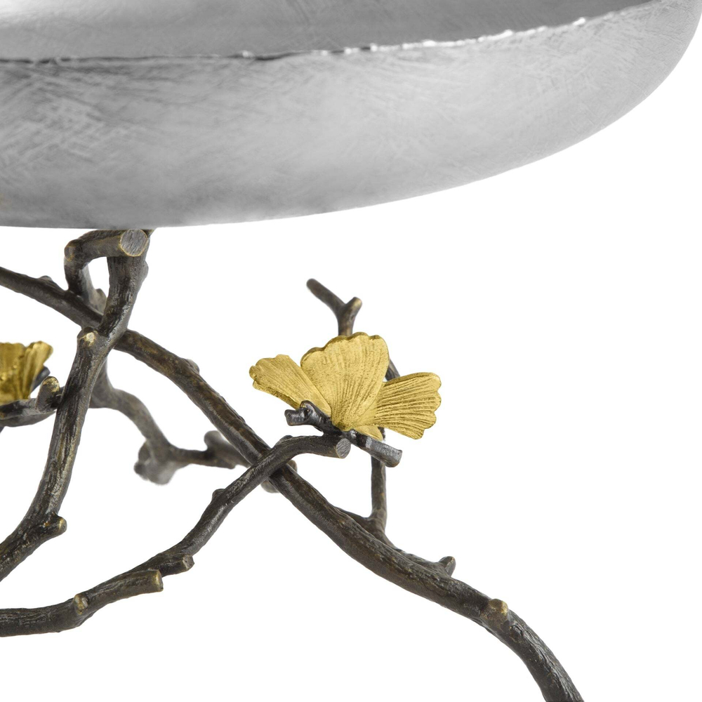 Фруктовница на ножке Michael Aram Butterfly Ginkgo (30.5 см)