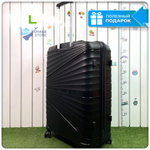 Большой чемодан IMPREZA GRAPHIC с расширителем, Черный