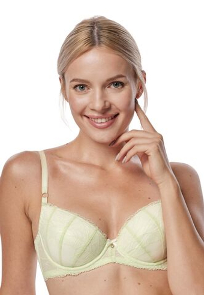 Бюстгальтер Janette со съемными пуш-ап вкладышами (Размер: 85C) (Цвет: мятный)