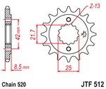 Звезда JTF512.17RB