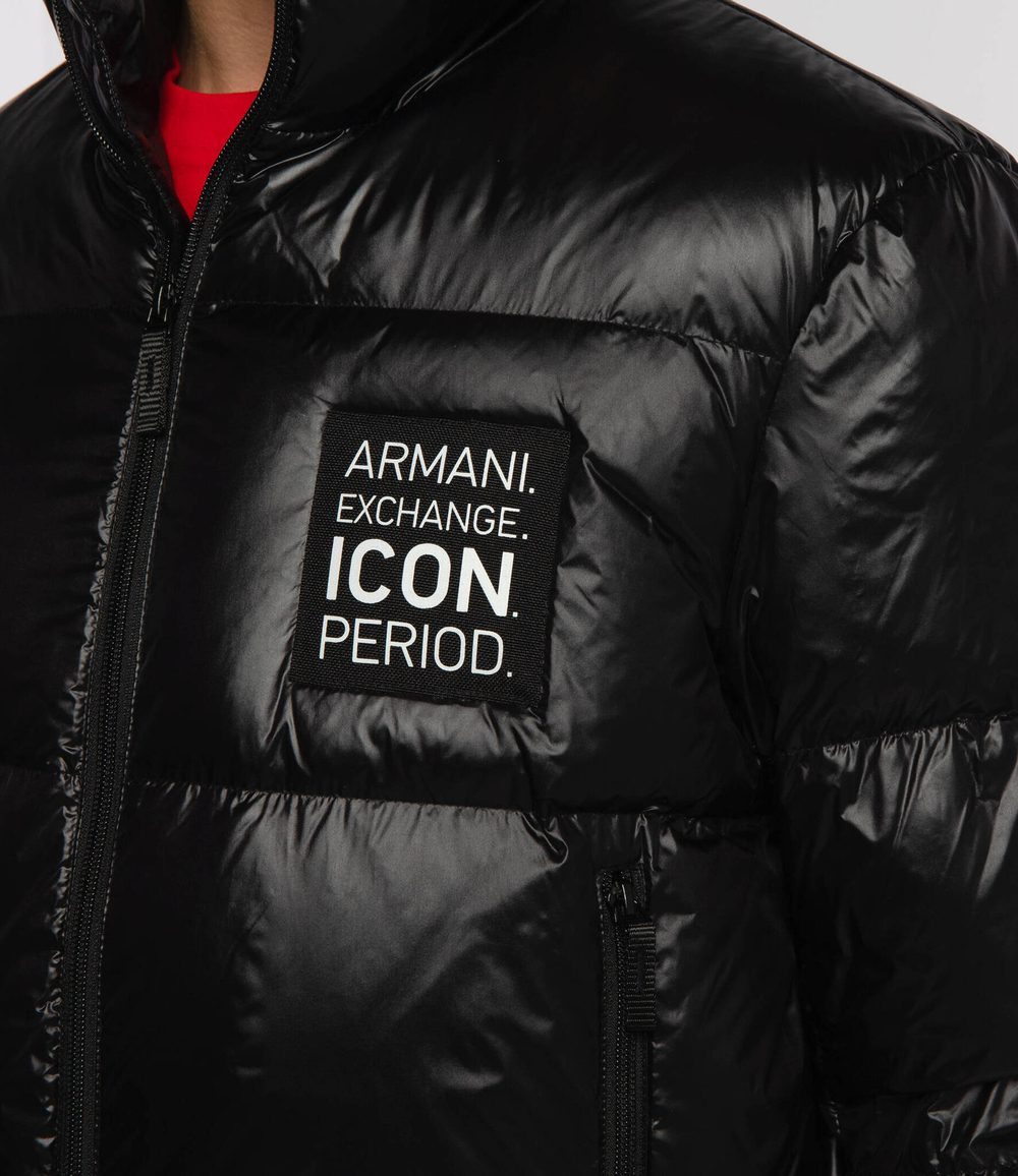 пуховая куртка Armani Exchange - черный(8NZBP2 ZNYNZ)