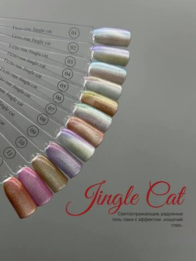 SoLa Гель-лак Jingle Cat 06 Кошачий глаз светоотражающий, 10мл