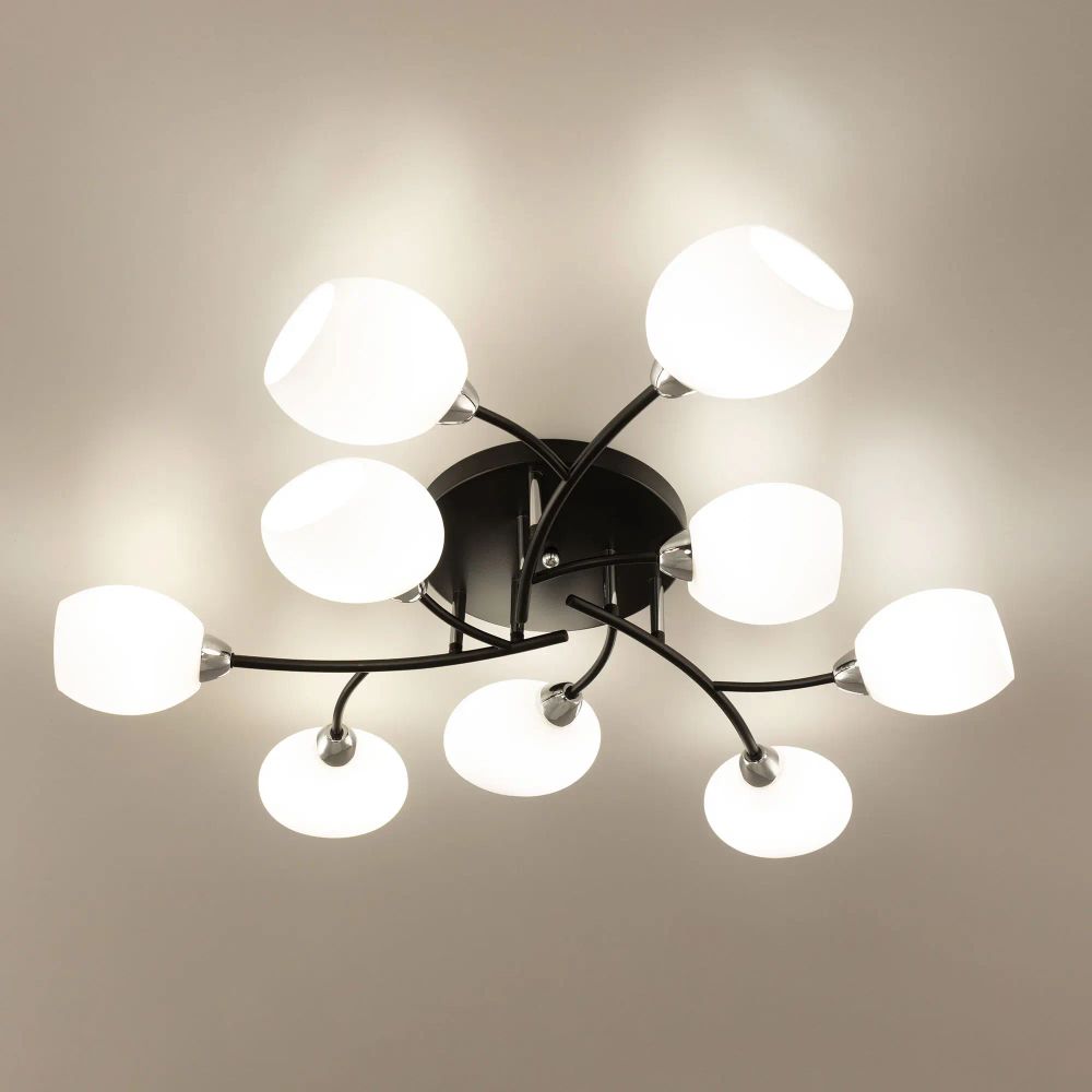 Citilux Флорида CL148195 Люстра потолочная Чёрная