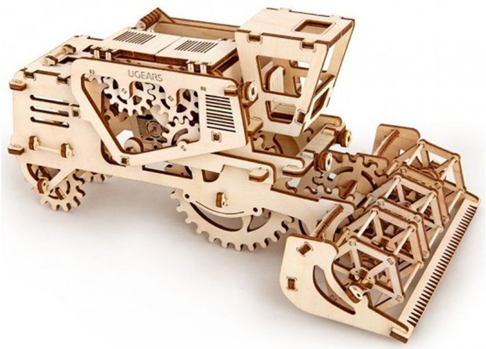 Сборная модель Ugears Комбайн 70010