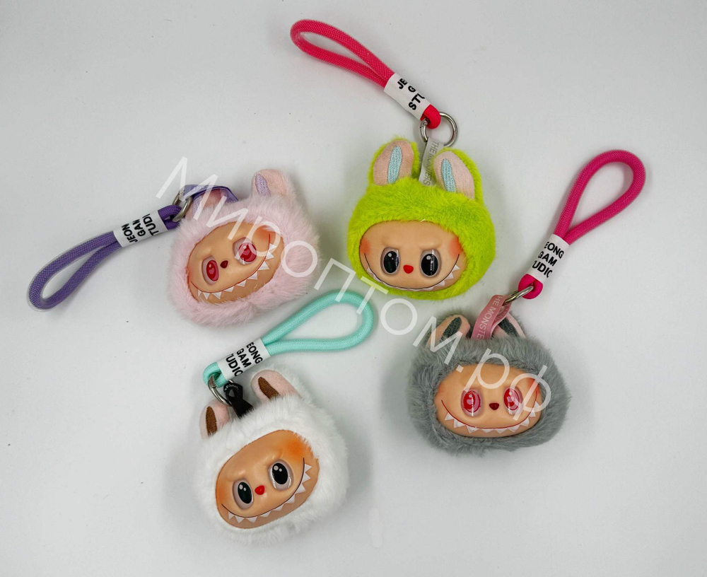 Музыкальные мягкие брелоки Лабубу Labubu оптом