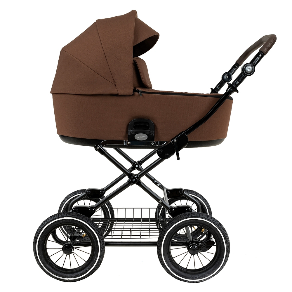 Коляска 2 в 1 ROAN BASS NEXT 2.0 CLASSIC d12 Mocha Mousse
