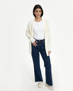 Кардиган-жакет с карманами