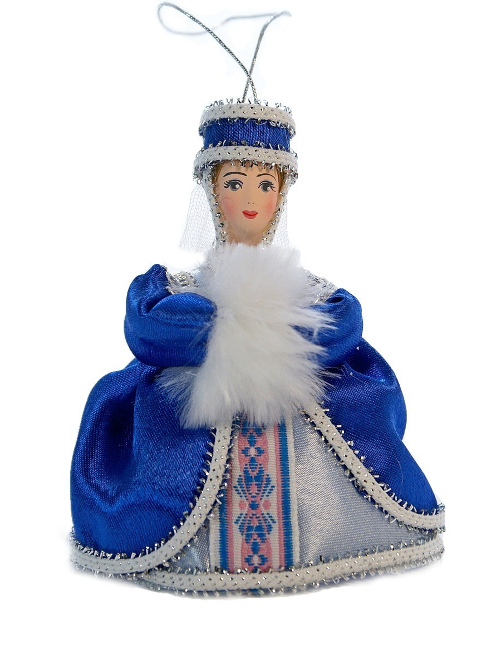 Кукла-подвеска Барышня с муфтой