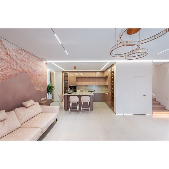 Трековый светодиодный светильник Denkirs Smart Linear DK8004-WH