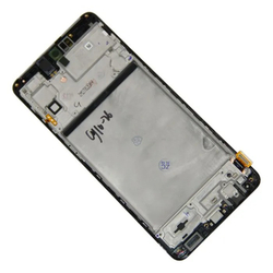 Дисплей для Samsung Galaxy M51 (M515F) с тачскрином и рамкой Черный - OR (SP)