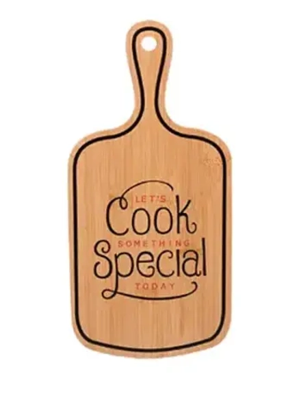 Доска разделочная 33х16х1см, бамбук, прямоугольная