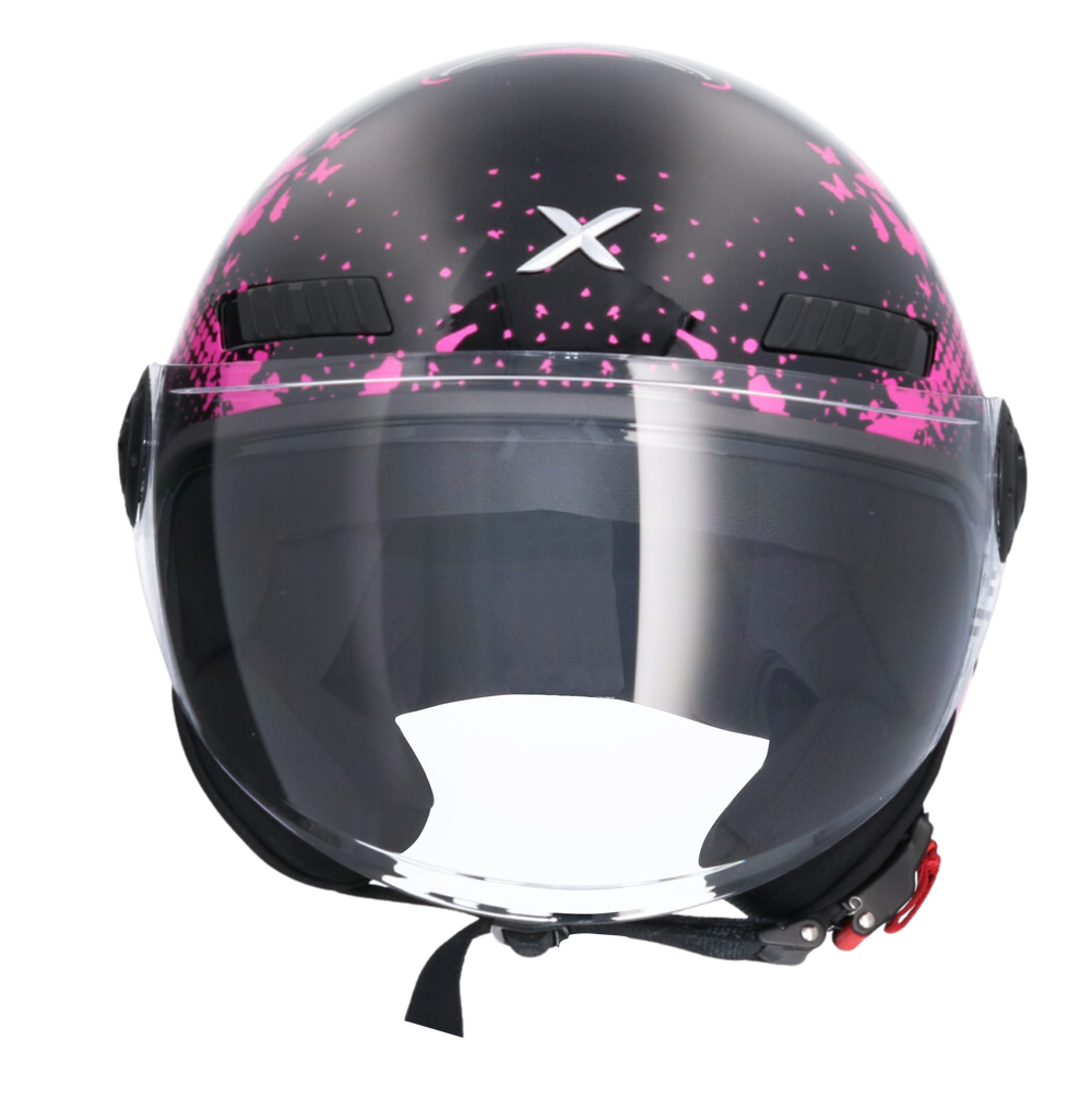 Шлем AXOR KIOTO FLOWER, цвет черный (M)