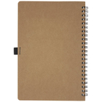 Блокнот Cobble на пружине, формат A5, изготовленный из переработанного картона, с листами из каменной бумаги