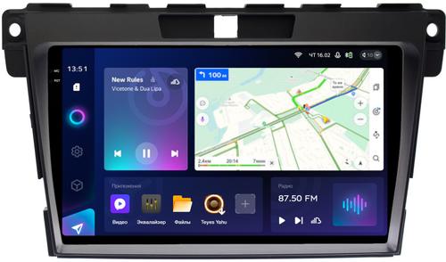 Магнитола для Mazda CX-7 2006-2012 - Teyes CC3-2K QLed Android 10, Быстрая, SIM-слот, CarPlay