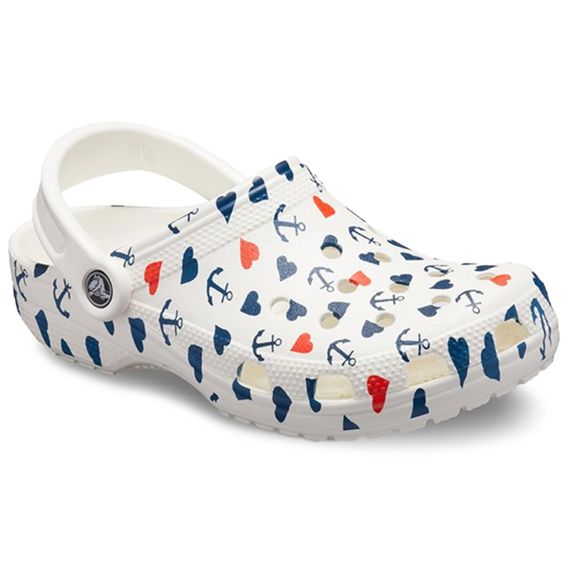Crocs Classic Clog 'White Blue'