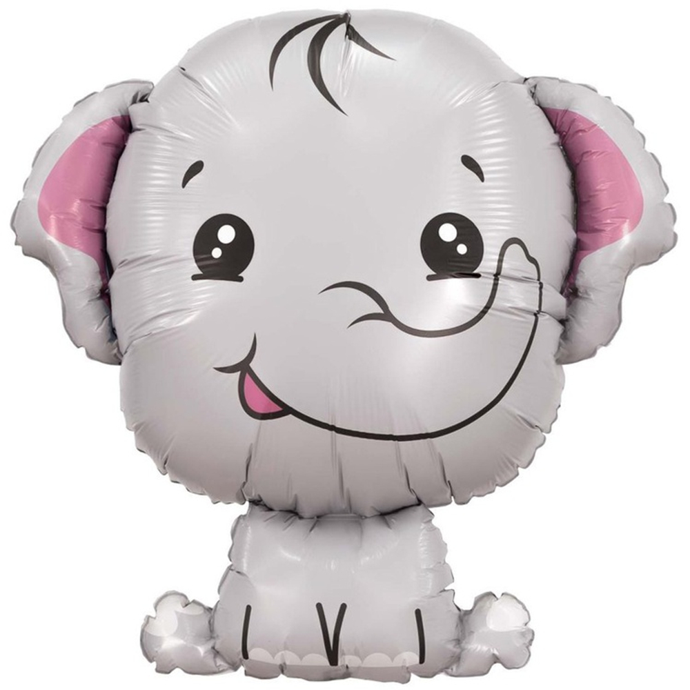 Шар Фольгированный Слоненок (Ассорти)