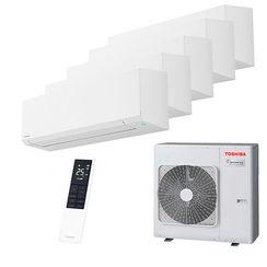 Мультисплит система на 5 комнат Toshiba RAS-B10G3KVSG-E x 5 / RAS-5M34G3AVG-E