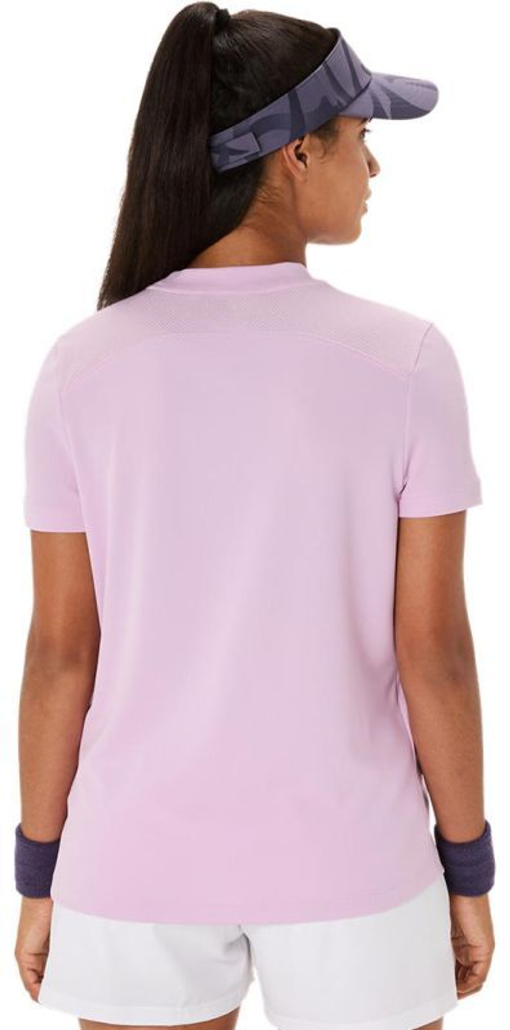 Женская теннисная футболка Asics Court Short Sleeve - Розовый