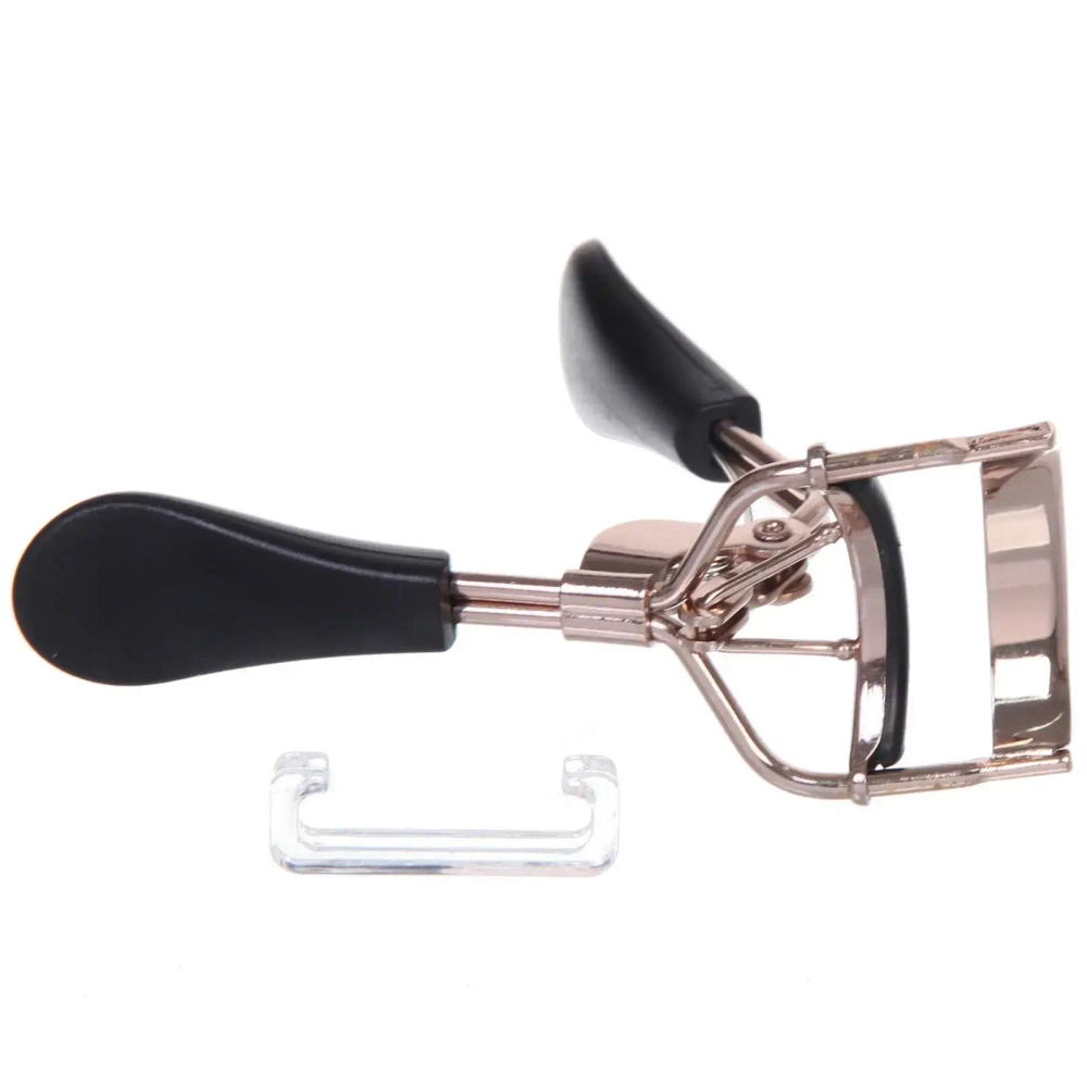 Щипцы для завивки ресниц «Beauty Shop», цвет розовое золото, черные ручки, 10,5*3,5см (блистер Ultramarin)●