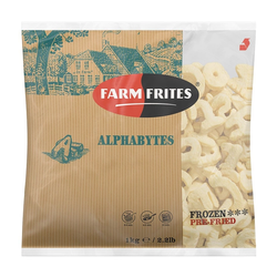 Картофель Farm Frites Алфавит 1кг
