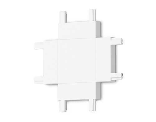Коннектор X-образный для накладного шинопровода Magnetic Ultra Slim GV1124 WH белый 46*46*6