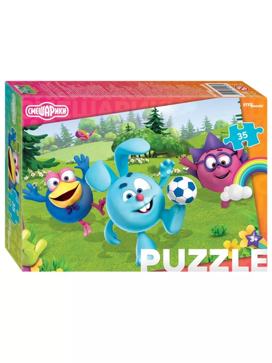 Пазл Смешарики, 35 элементов