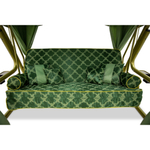 Княгиня зеленая диван спереди