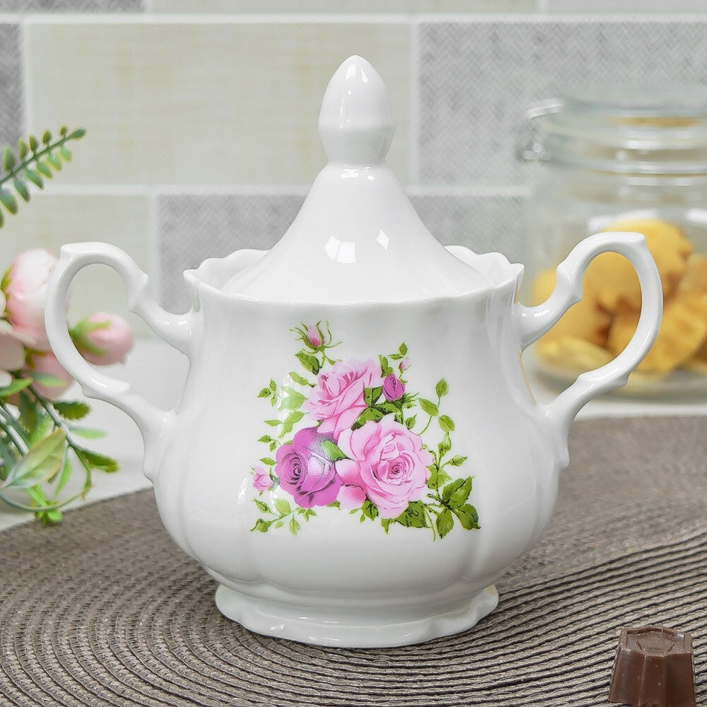 Сахарница 550мл форма Романс Маркиза