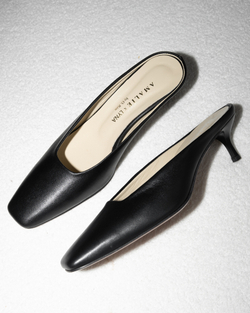 Мюли черные AMALIE x LYNA by O.Rim