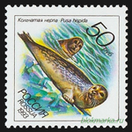 Россия 1993 г № 104-108 Серия Животные морей Тихоокеанского региона Чистая MNH **