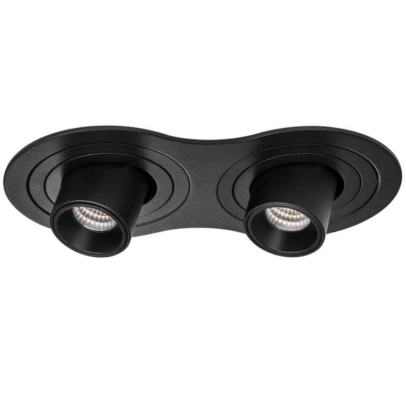 Комплект из светильника и рамки Lightstar Intero Tubo (217627+217174+217174) i627174