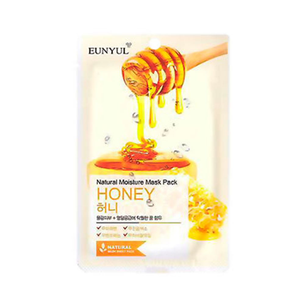 Маска с экстрактом меда Eunyul Natural Moisture Mask Pack Honey