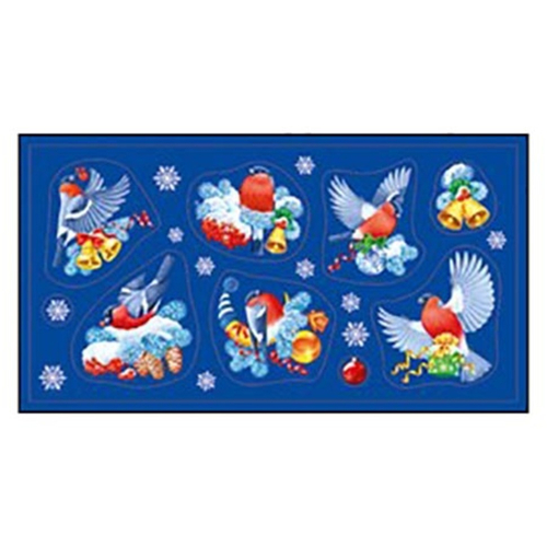 Наклейки новогодние 46032