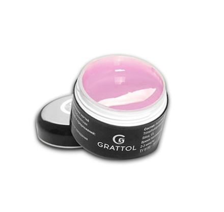 Grattol Gel Camouflage Light Pink - Гель камуфлирующий нежно-розовый, 50мл