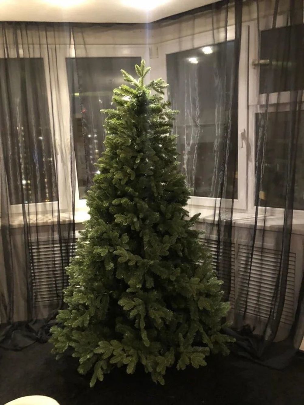 Искусственная ель «Барокко» (Литая+пвх) от 1.2 до 3 м