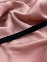 Резинка бретелечная черная 1 см