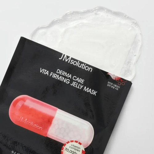 JMsolution Derma Care Vita Firming Jelly Mask коллагеновая разглаживающая маска с желирующей эссенцией