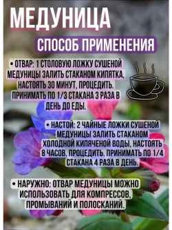 Медуница сушеная