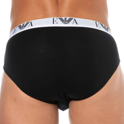 Набор мужских трусов брифов 3в1 черные Emporio Armani EM000258_AF14131