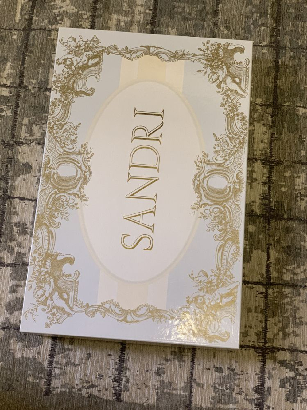 Халат Sandri Luciana молочный