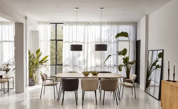 Стул Ciselia темно-серый шенилл