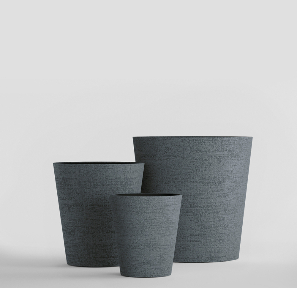 Кашпо, коллекция Surface, форма CRATER