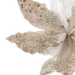 GAEM Цветок искусственный "Пуансеттия", L48 W48 H38 см