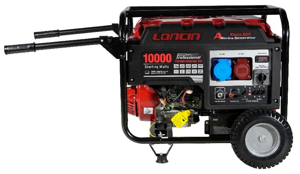 Генератор Loncin LC10000D-AS - [7,5 на 220V / 8 кВА на 380V] универсальный
