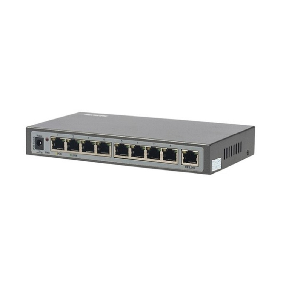 Falcon Eye FE-108E-POE Коммутатор 9 портов 10/100 Мбит/с (IEEE802.3u 100BaseTX) из них 8 c поддержкой PoE (IEEE802.3af) до 15,4Вт на порт (HI POE), Сумма